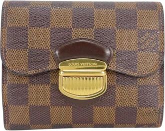 Louis Vuitton Pre-owned Canvas Wallet - Dames - Vintage Accessoires - Bruin - ONE Size - Vintage
