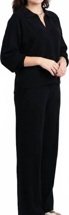 Yelete Sofie Soft Long Pants In Black