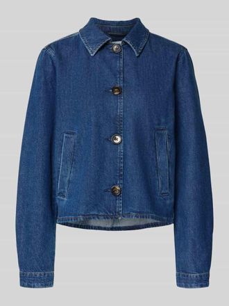 Marc O'Polo Denim Marc OPolo Denim Jeansjacke mit Eingrifftaschen in Jeansblau, Gr&ouml;&szlig;e XS