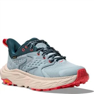 Hoka One One Womens Anacapa 2 Low Gtx Sneakers In Druzy/dawn Light