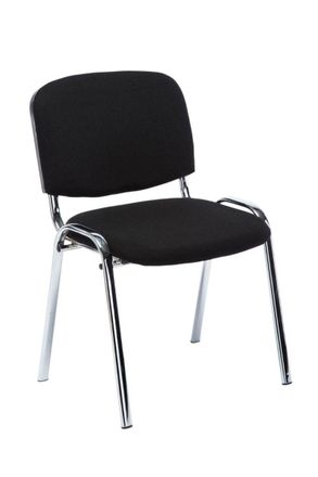 Regalos Miguel Sillas De Escritorio - Pack 4 Sillas Chrome Ofis - Negro