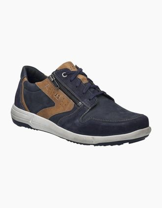 Josef Seibel Mens Enrico 20 Mens Shoes - Indigo Kombi Leather - Size: 9.5