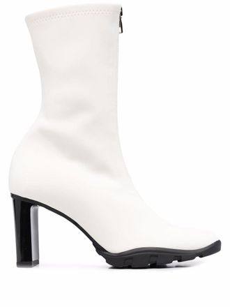 Alexander McQueen Leren laarzen - Wit