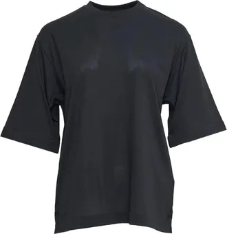Jacquemus Le Tshirt Rond Carr&eacute; - Dames - T-shirts - Zwart - XS - Tops