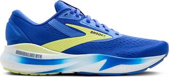 Brooks MenS Adrenaline Gts 24 Supportive Running Shoe In Cobalt/neo Yellow/peacoat