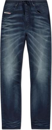 Diesel Jeans 2032 D-Krooley-B - Heren - Slim Fit Jeans - Blauw - W28 - Katoen - Jeans