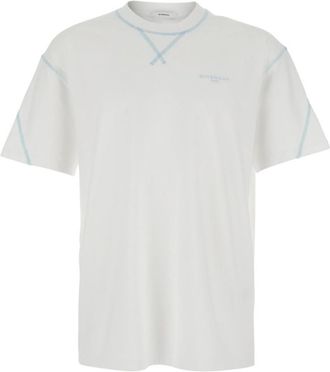 Givenchy White Crew Neck T-Shirt