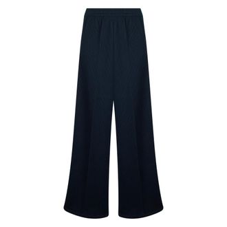 Gucci Dames, Broeken, Blauw, Maat: M Jersey