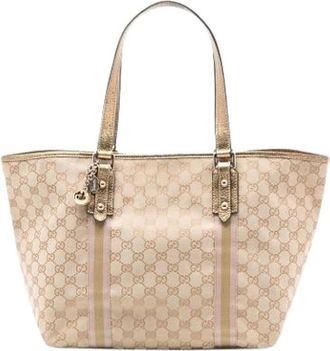 Gucci Pre-owned Tote Bags, female, Brown, Size: ONE SIZE Pre-owned Tote Bag