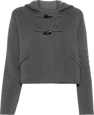 Thom Browne Vest met capuchon - Grijs