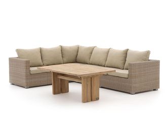Intenso Furniture Intenso Carpino/ROUGH-L dining loungeset 3-delig links