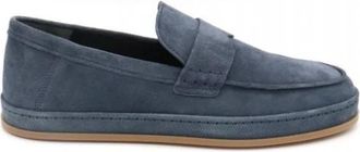 Hogan H683 Mocassin - Heren - Loafers - Blauw - 44 EU - Leer - Schoenen