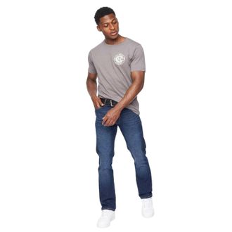 Crosshatch Heren Cadman Rechte Jeans (Blauw)