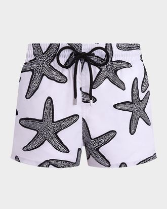 Vilebrequin Men & apos;s Starlettes Swim Trunks