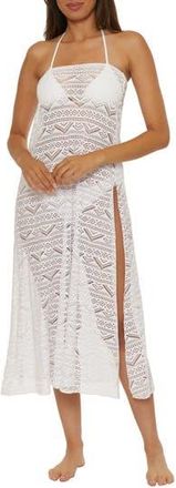 BECCA by Rebecca Virtue Color Play Multifit Cover-Up Skirt in White at Nordstrom Rack, Size Medium