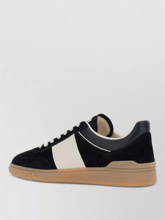 Valentino low top sneakers round toe rubber sole