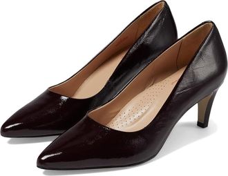 Marc Joseph New York Trinity PL Pumps Womens Wine Patent Leather Heel RHS589