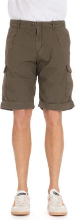 Herno Casual Shorts - Heren - Korte Broeken - Groen - XL - Korte Broeken