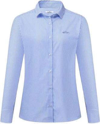 HV Polo Glenda Blouse - Dames - Blouses & Shirts - Blauw - Maat: 4XL Katoen