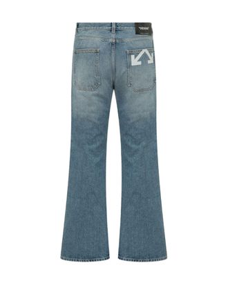 Off-white Half Arrow Slim Jeans - Blue