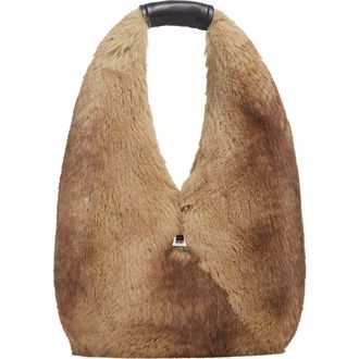Apparis Colette Faux Mink Ring Bag in Blonde Mink at Nordstrom