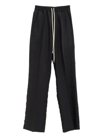 Rick Owens drawstring-fastening trousers - Black