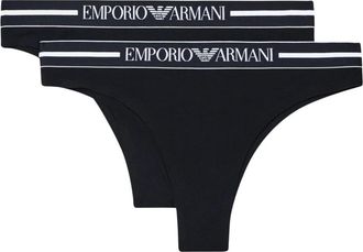 Emporio Armani Donna, Mutande, Nero, XS, new