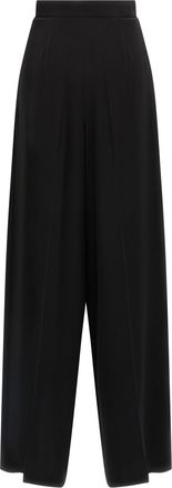 Max Mara Womens Black Triacetate Pants
