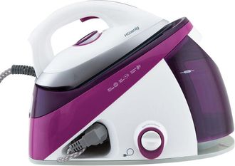 H.Koenig Centro De Planchado 2400 W, 150 G/m, 5.4 Bares, Suela De Cer&aacute;mica easyglide, Dep&oacute;sito De Agua Extra&iacute;ble De 1.1 L, Autonom&iacute;a Ilimitada, Control Manual 