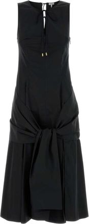 Loewe Black poplin dress