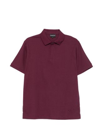 Emporio Armani Polo Emporio Armani de algod&oacute;n