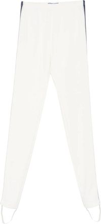 Prada Stirrup-detail Stripe Leggings