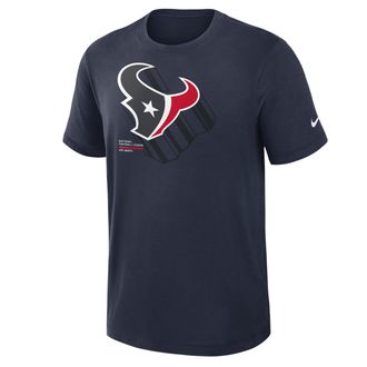 Nike Houston Texans Slub Nike Mens Dri-FIT NFL T-Shirt in Blue | 034941L9H-3TJ