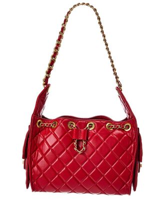 Tiffany & Fred Dnu Tiktok Tiffany & Fred Paris Quilted Leather Shoulder Bag