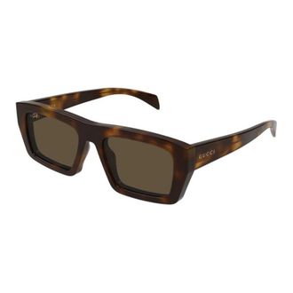 Gucci Gg 2020S 002 Zonnebril - Heren - Zonnebrillen - Bruin - 54 MM - Accessoires