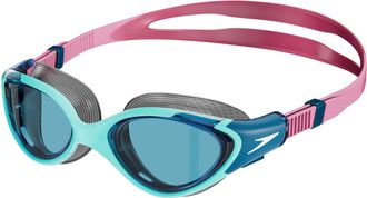 Speedo Dames/Dames Biofuse 2.0 2024 zwembril (Blauw/roze)