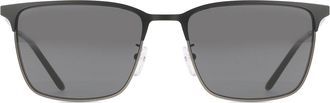 Emporio Armani EA2164D Asian Fit 300187 Mens Sunglasses Black Size 57