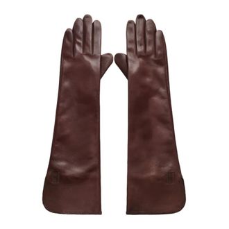 By Malene Birger Dames, Accessoires, Bruin, Maat: S Leer