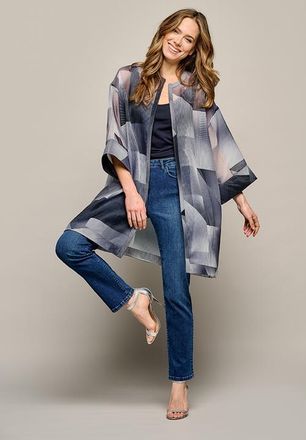 Mart Visser Aliva Demi Couture Jas Navy / Wit