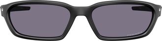 Oakley Terraforma 58mm Prizm Rectangular Sunglasses in Matte Black /Prizm Grey at Nordstrom