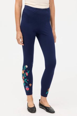 Johnny Was Ziviana Legging In Blue Night