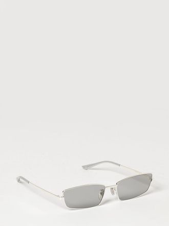 Gucci Occhiali da sole rettangolari in metallo con logo inciso