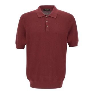 Gran Sasso Polo Shirt - male - Gran Sasso - Polo Shirts - Red - 4XL - Tops