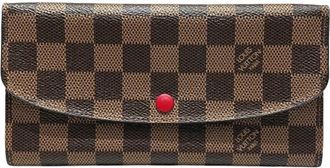 Louis Vuitton Brown Rouge Long Wallet (Bi-Fold) (Pre-Owned)