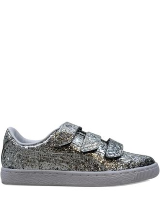 Puma Basket Starp Glitter sneakers - Silver