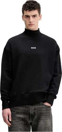 Msgm Msgm, Uomo, Felpe, Nero, M, new