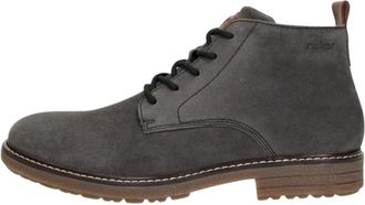 Rieker Veterschoenen Hoog - Heren - Veterlaarzen - Grijs - 42 EU - Schoenen