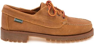 Sebago Askook Lug Moccasin - Heren - Veterschoenen - Bruin - 41 EU - Leer - Schoenen