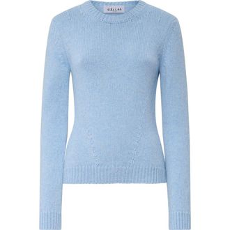 C&acirc;llas Milano Jeanne Long sleeve crewneck sweater in Blue at Nordstrom, Size X-Large It