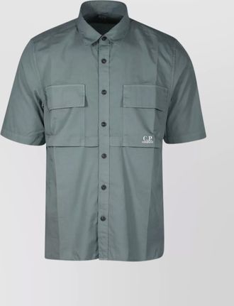 C.P. Company casual button-down short sleeve shirt